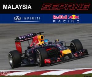 Puzzle Σεμπάστιαν Φέτελ - Red Bull - Grand Prix της Μαλαισίας 2014, 3η ταξινομούνται
